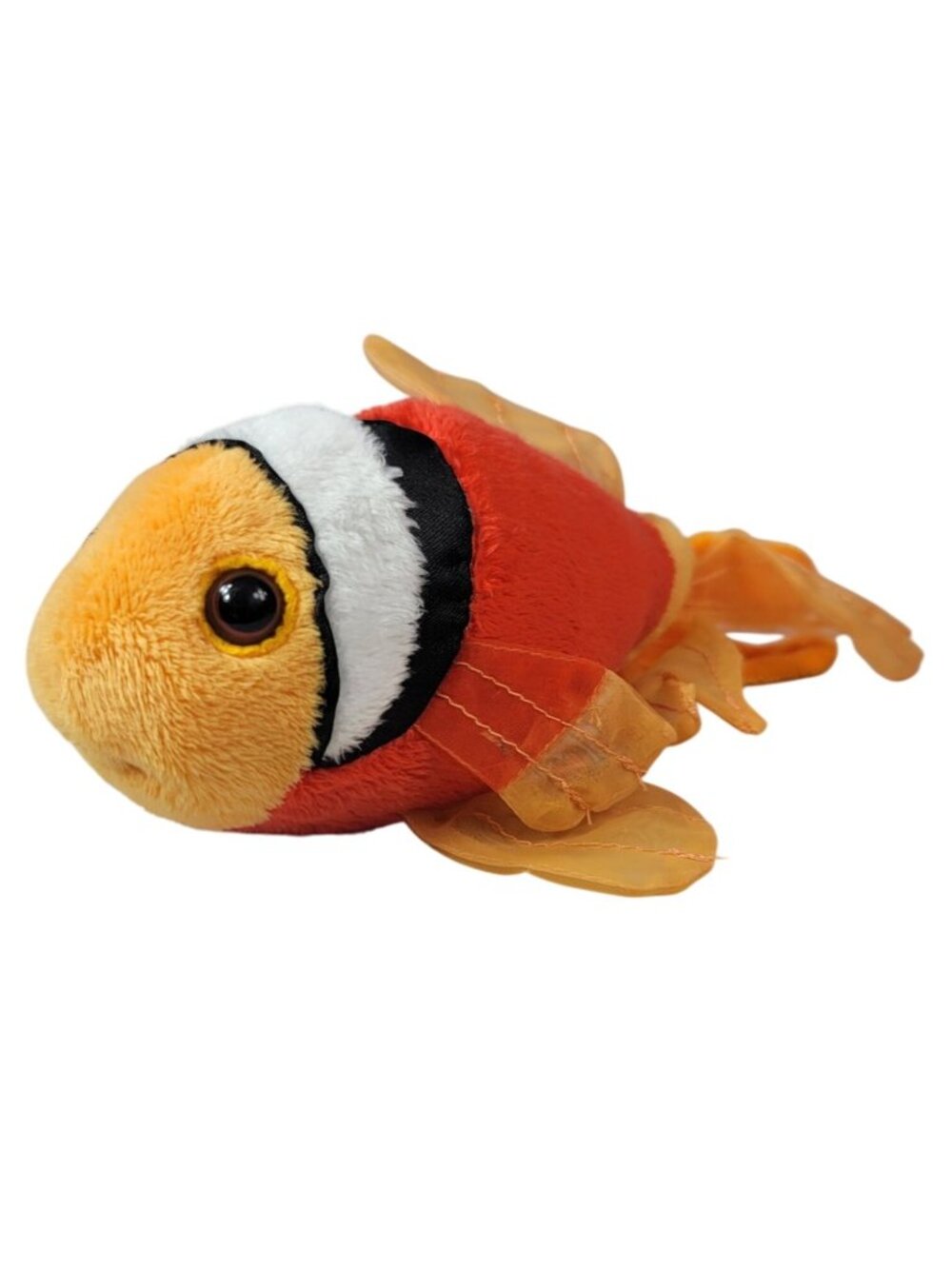 Webkinz Lil'kinz Tomato Clown Fish Plush Orange Long Tail No Codes Ganz HS516
